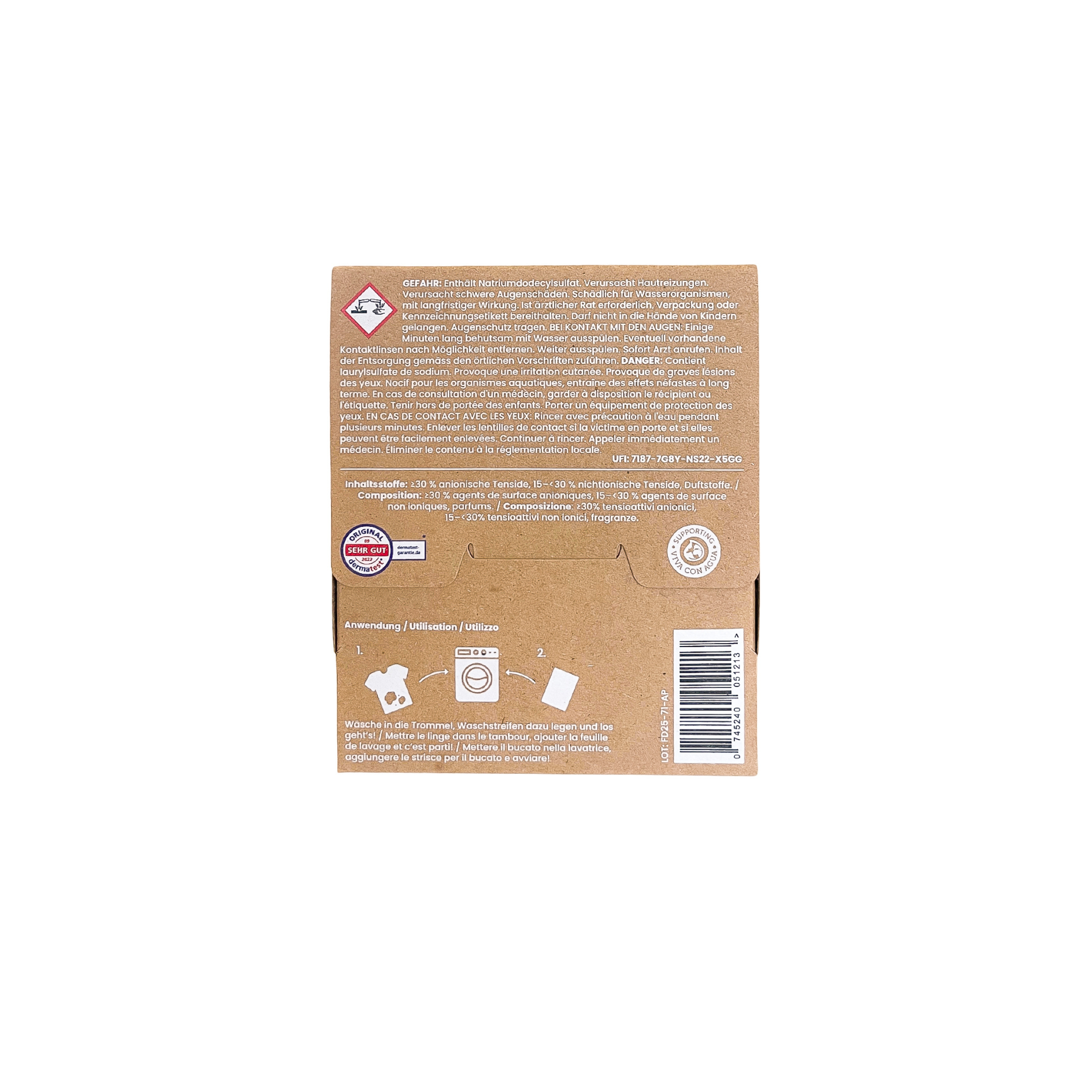 bluu Waschstreifen Travelpack (3x10Stk) – Bild 2