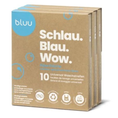 bluu Waschstreifen Travelpack (3x10Stk)